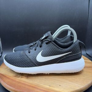 Nike Roshe G Golf Shoes Youth Size 5Y Black White Spikeless Sneakers 909250-007